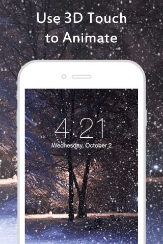 Snowfall Live Wallpapers - Animated Wallpapers For Home Screen & Lock Screen screenshot 3