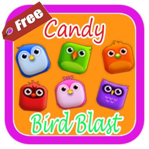 Candy Bird Blast Icon