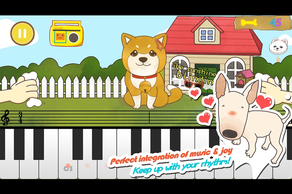 Puppy Concert-Listen to melody & play it on instruments screenshot 3