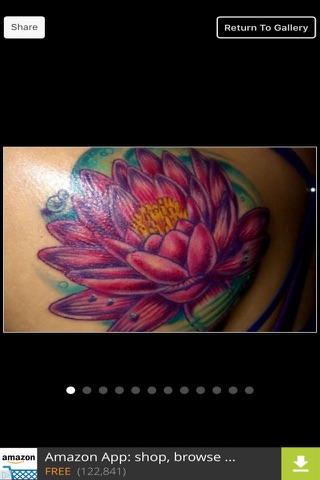 Lotus Flower Tattoo Ideas screenshot 3