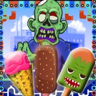 Zombie Ice Cream Factory Simulator - Learn how to make frozen snow cone,frosty icee popsicle and pops for zombies in this kitchen cooking game