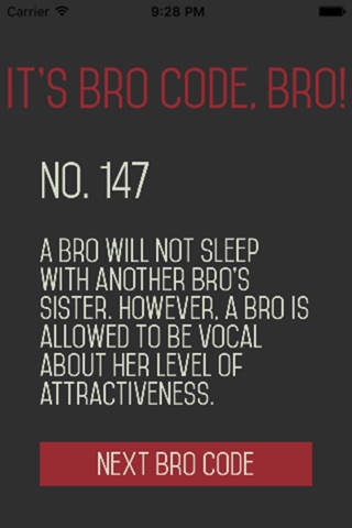 Bro Code Bro - BroBible! screenshot 3