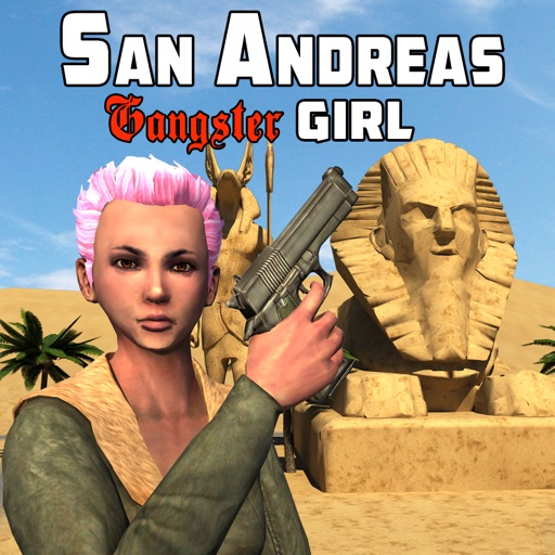San andreas gangster girl 3D iOS App