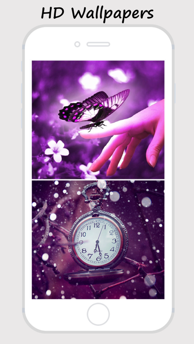 How to cancel & delete Purple Wallpapers - Stylish Collections Of Purple Wallpapers from iphone & ipad 2