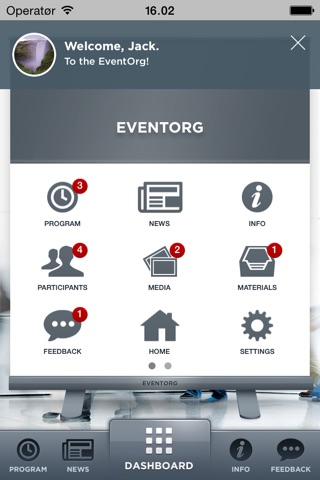EventOrg - The Professional Conference App screenshot 2