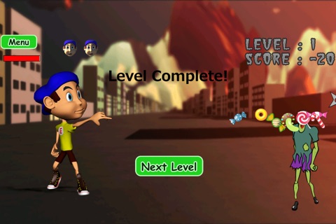 Monster Hunting Fighter Boy Pro - awesome target shooting action game screenshot 4