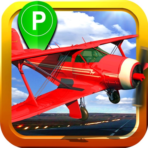 Plane Flying Parking Simulator - 3D Airplane Car Flight Alert Driving & Sim Racing! Icon