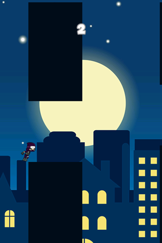 Flappy Ninja - Return From Shadow screenshot 3