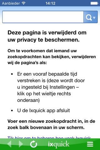 Ixquick Search screenshot 4