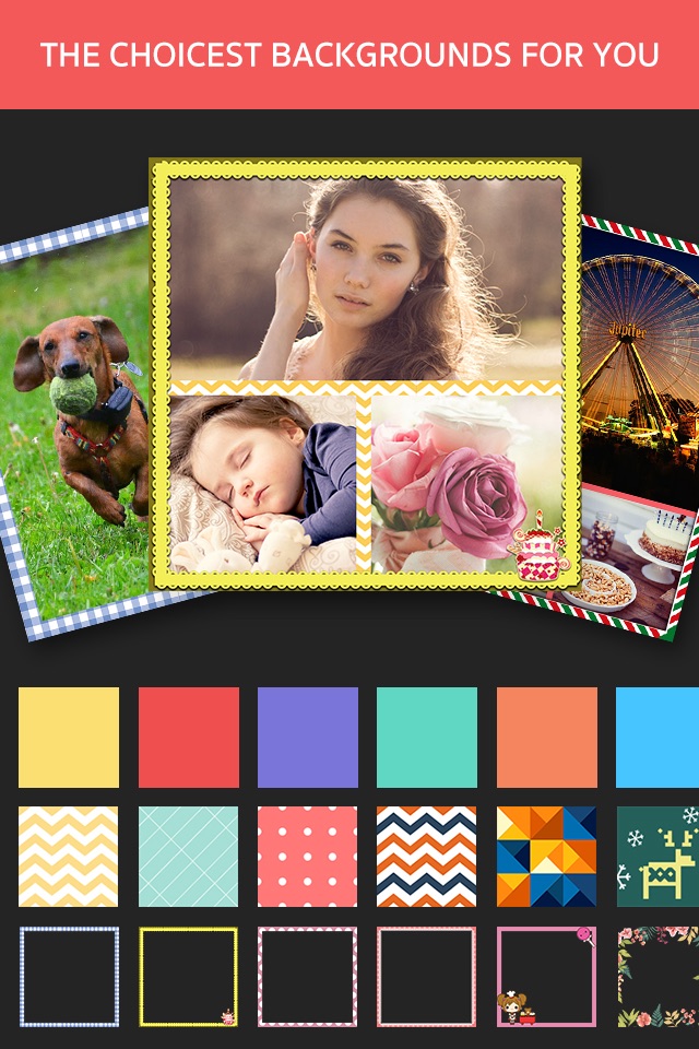 Photo Frame Editor – Pic Collage Maker Free screenshot 3