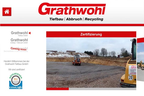 Grathwohl Tiefbau GmbH screenshot 2