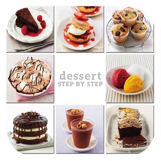 Dessert Recipes - Step by Step for iPad icon