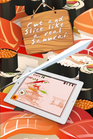 Japanese Sushi Restaurant Chop: Steel Samurai Sword Pro screenshot 2