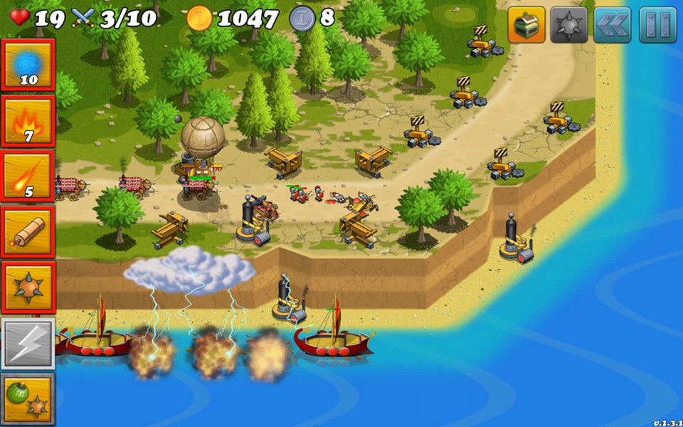 Tower Defense of Fields: Greece Tower Defense of Homeworld Runners Sentinel Game screenshot 3