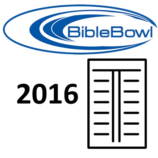 Score-Pro for 2016 Bible Bowl icon