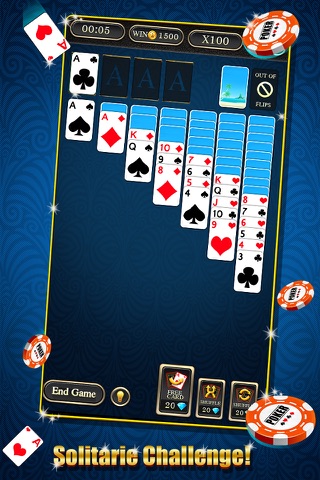 Vegas Solitaire Royal screenshot 3