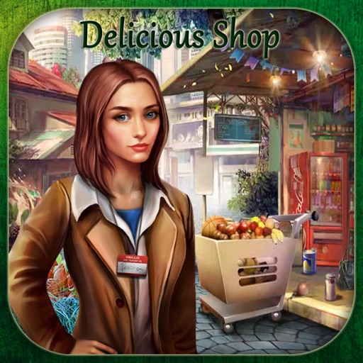 Hidden Objects Of A Delicious Shop Icon