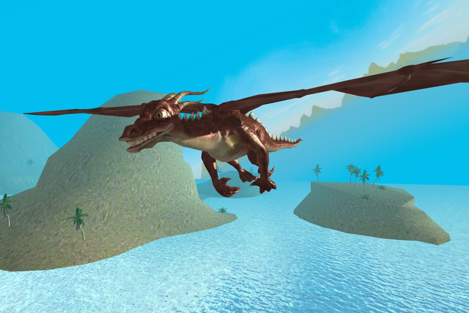 Flying Dragon Simulator 2016 screenshot 2