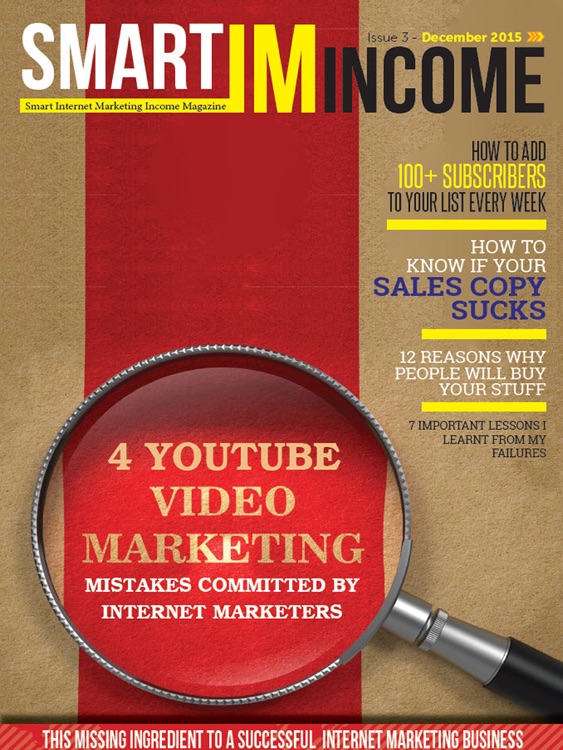 Smart Passive Internet Marketing Income Magazine