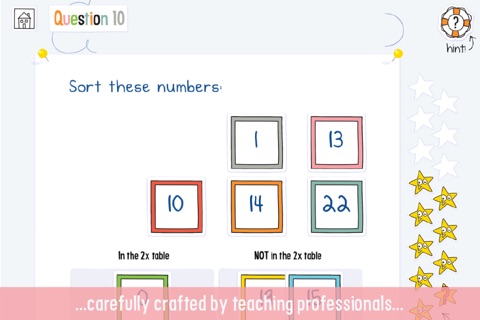 DoodleTables (Times Tables) screenshot 2