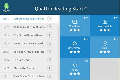 Quattro Reading Start C screenshot 4