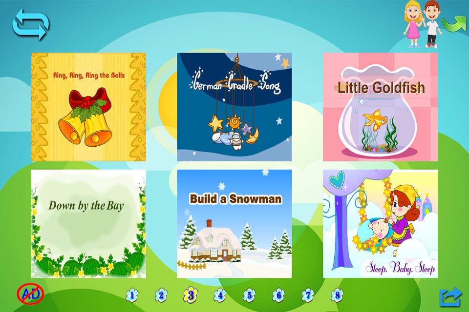 Animation songs for children B screenshot 4