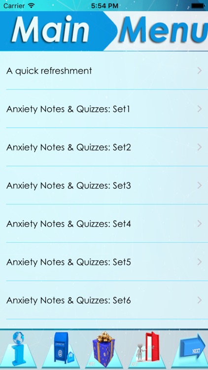 Anxiety Types, Symptomes & Medication: 2000 notes & quiz screenshot-3