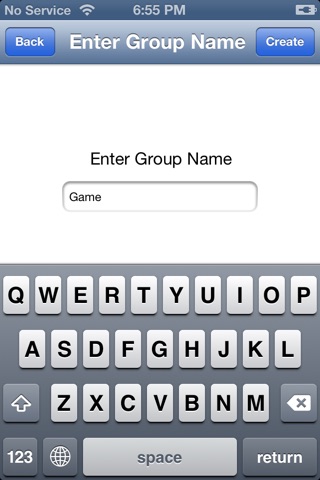 CreateGroups screenshot 4