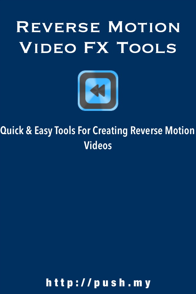 Reverse Motion Video FX Tools screenshot 2