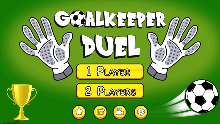 Goalkeeper Duel - One Screen 2 Players soccer game