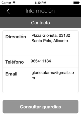 Farmacia Santa Pola Glorieta screenshot 2