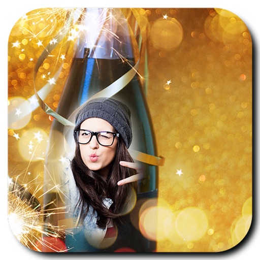 Bottle and Glass Photos Frames icon