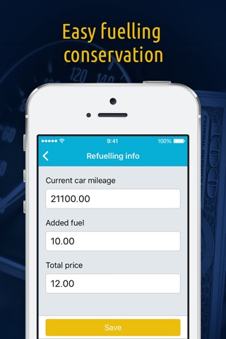 Калькулятор бензина - расход топлива, цена топлива, цена пробега машины screenshot 3