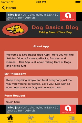 Dog Basics Blog: Learn to Take Care of Your Dog screenshot 2