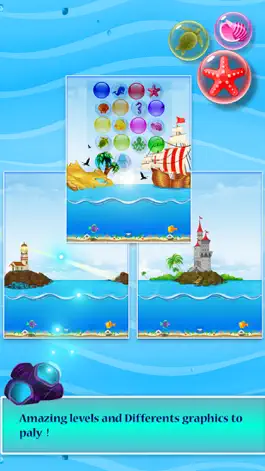 Game screenshot bubble shooter mermaid -   bubble game for kids apk