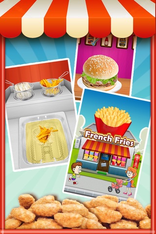 Fast Food Mania! - Cooking Games FREE screenshot 2