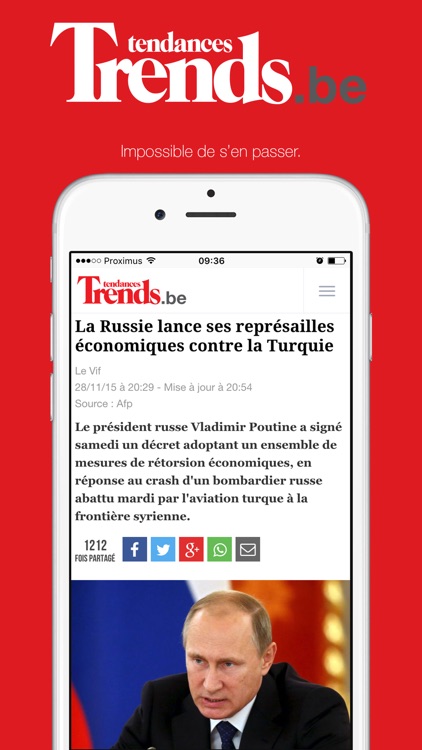 Tendances.be - L'actualité économique en temps réel