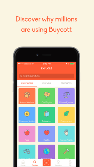 ‎Buycott - Barcode Scanner & QR Bar Code Scanner Screenshot