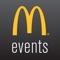 The McDonald's Global Inclusion & Community Engagement Event App provides a centralized source for event communication