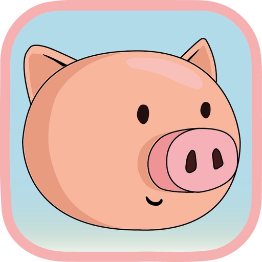 Rolling Piggy Icon