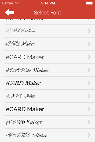 eCARD Maker screenshot 4
