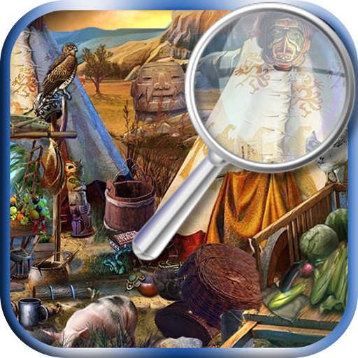 Native Americans Hidden Objects Game Icon
