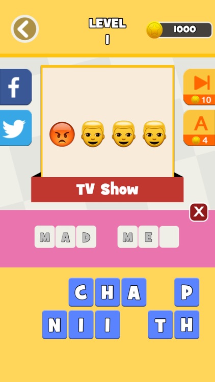 QuizPop Mania! Guess the Emoji Movies and TV Shows - a free word guessing quiz game screenshot-0