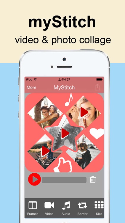 myStitch Video Collage - the best video collage maker for instagram, vine and youtube