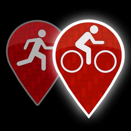 FitTrip - Fitness Tracking, Heart Rate Based Coaching and Virtual Trips Icon