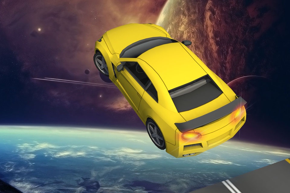 Galaxy Stunt Racing Game 3D screenshot 2
