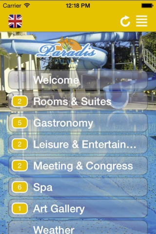 Hotel Paradis Palace screenshot 2