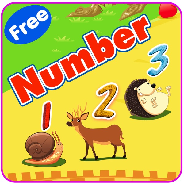 Learn English V.1 : learn numbers 1 to 10 - free education games for kids and toddlers