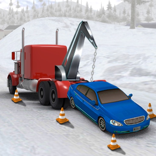 Offroad Snow Tow Truck Driver – Modern Cars & Heavy Vehicle Puller icon