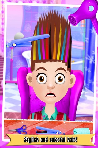 Hair Saloon - Kids Hair Saloon Game screenshot 4